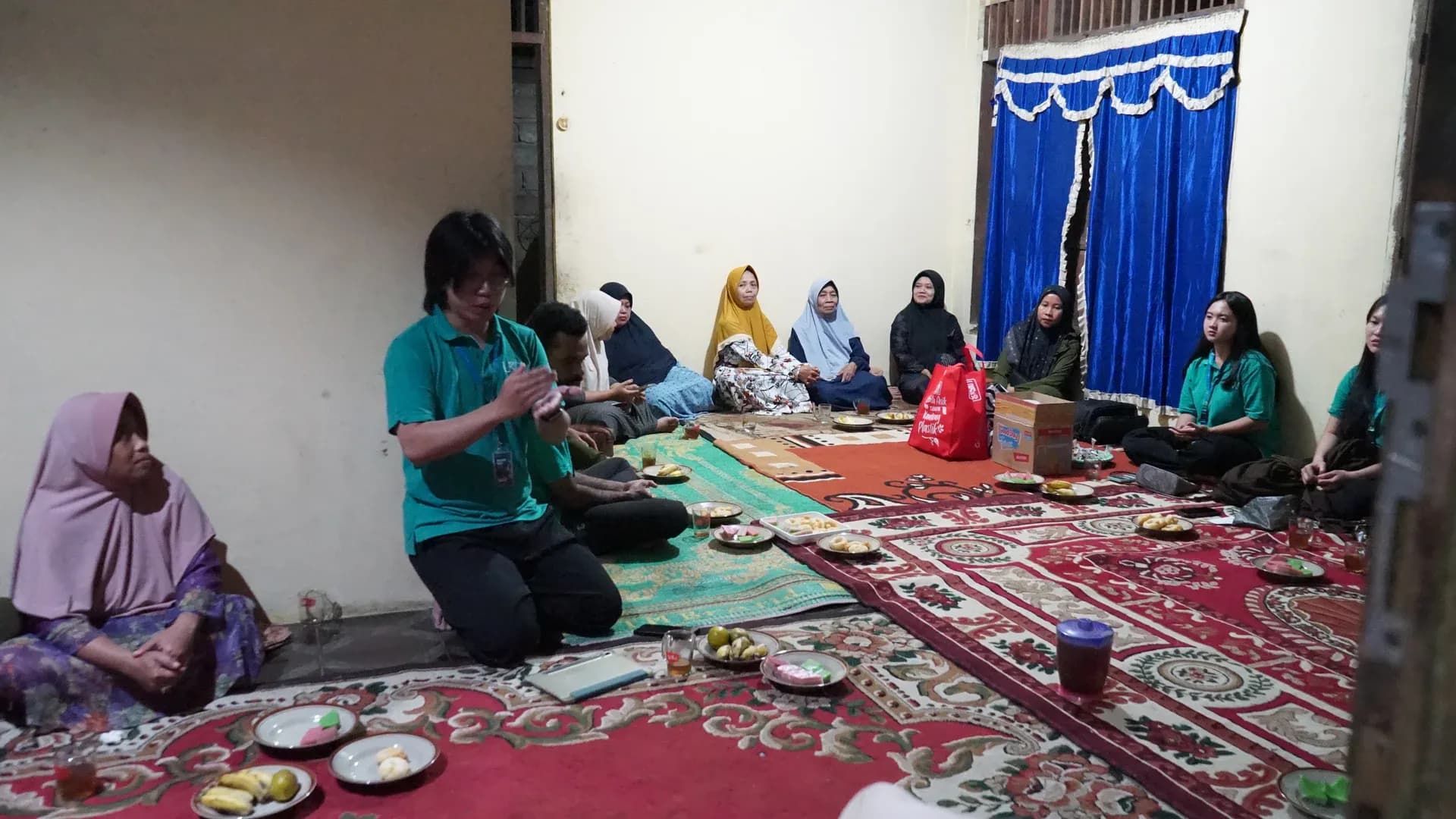 Yasinan Rutin Warga Jadi Ajang Pemaparan Program Kerja Mahasiswa KKN UKDW