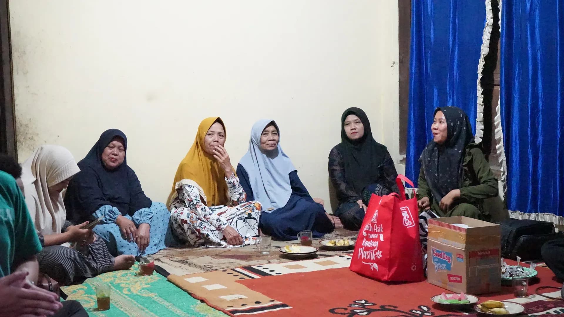 Yasinan dan pemaparan program kerja mahasiswa KKN UKDW