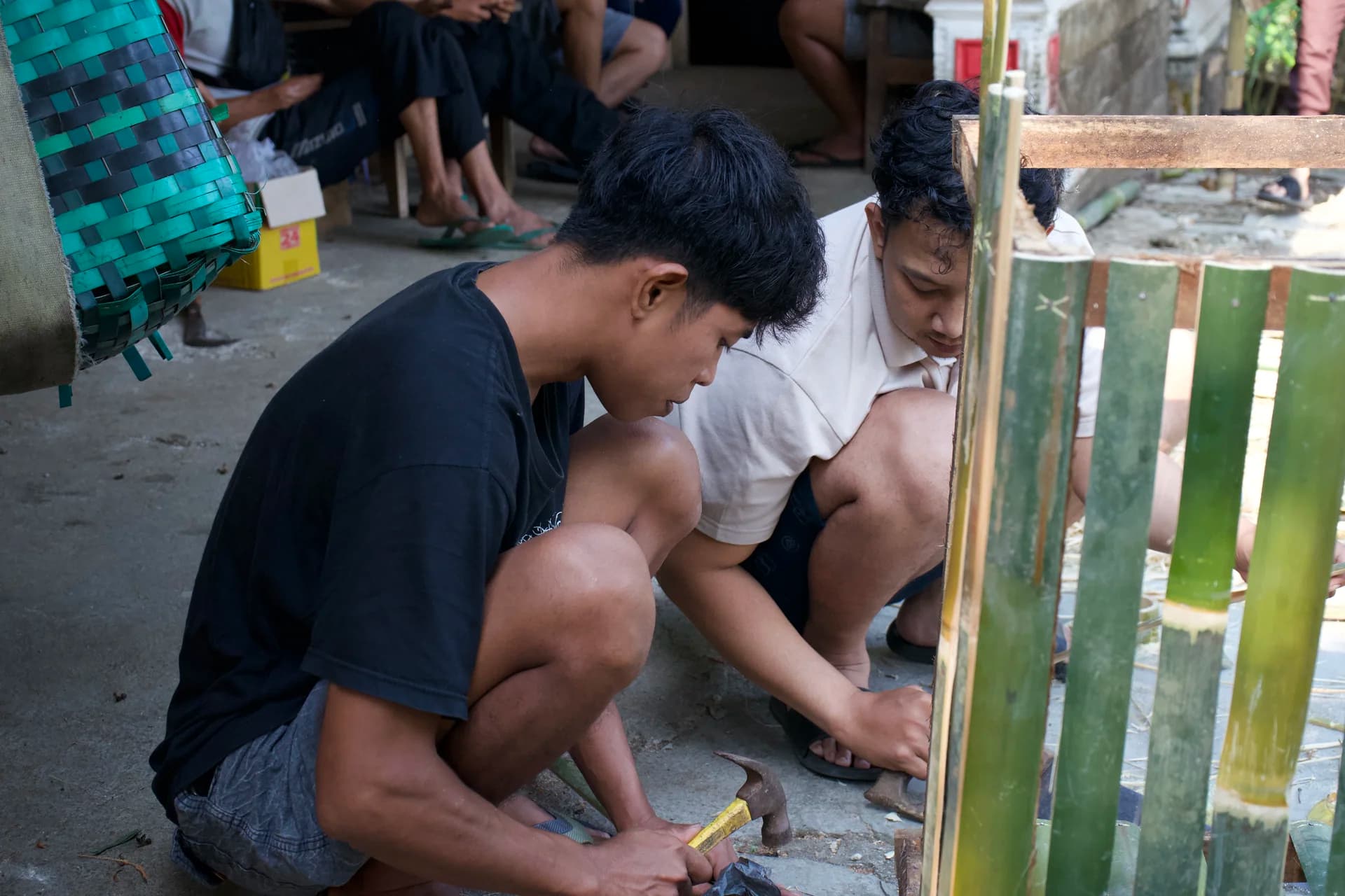 Mahasiswa KKN UKDW Ajak Warga Kerja Bakti dan Mulai Proker Bank Sampah